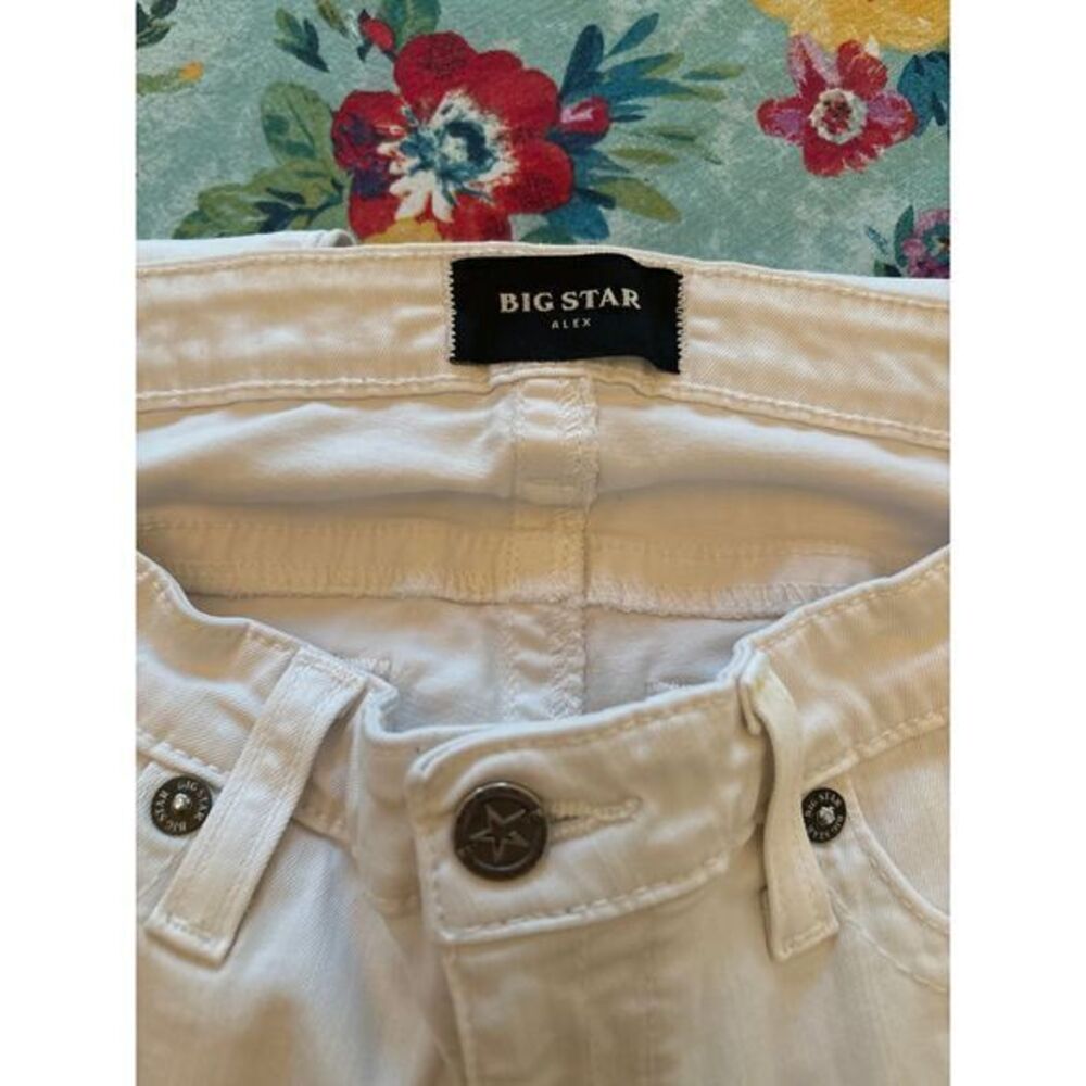 Big‎ Star white denim pants size 28 - Picture 4 of 4